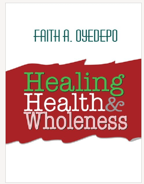 Healing Health and Wholeness